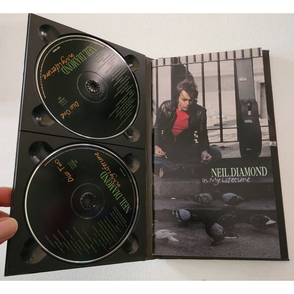 Neil Diamond "In My Lifetime" Hardcover Book 3 CD Set 1996 Columbia Records - Picture 4 of 9